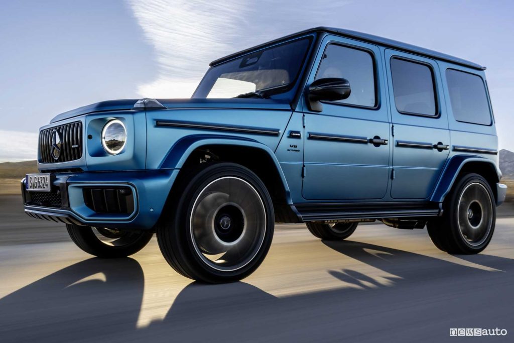 Nuova Mercedes-AMG G 63 su strada