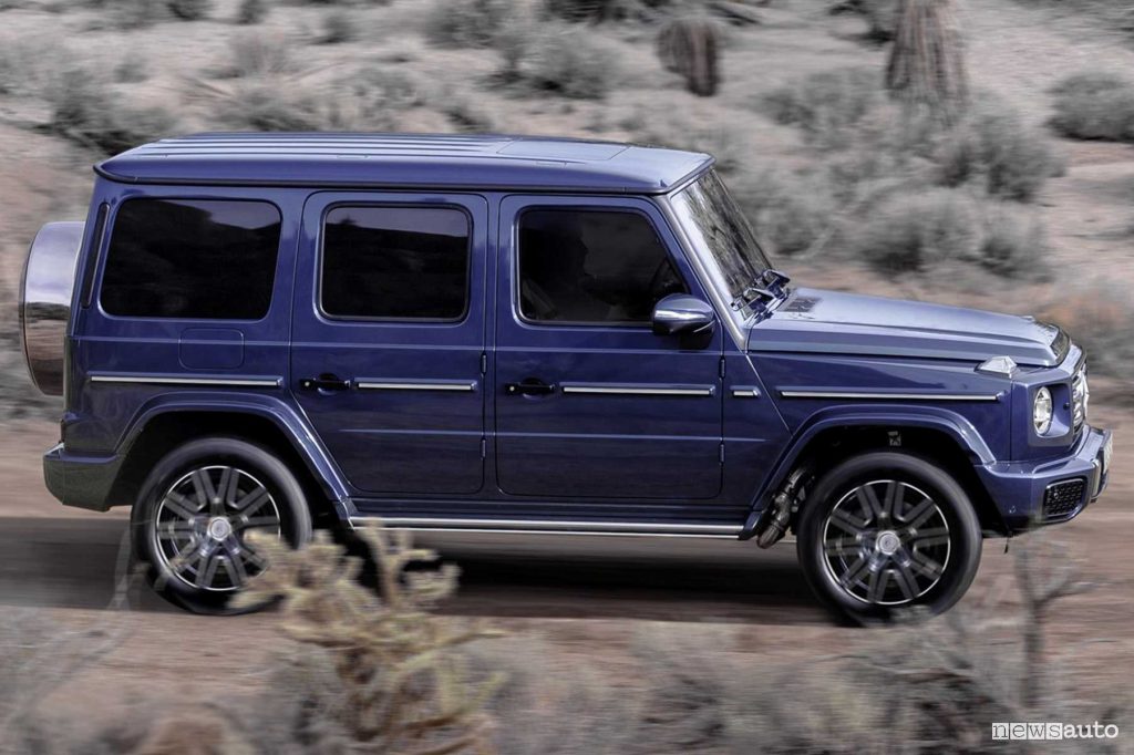 Nuova Mercedes Classe G sullo sterrato