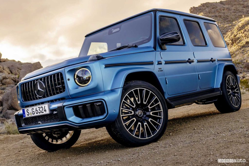 Nuova Mercedes-AMG G 63 anteriore 3/4