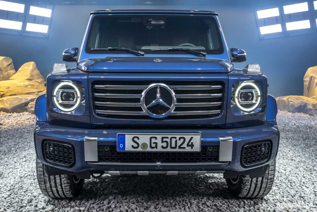 Nuova Mercedes Classe G frontale