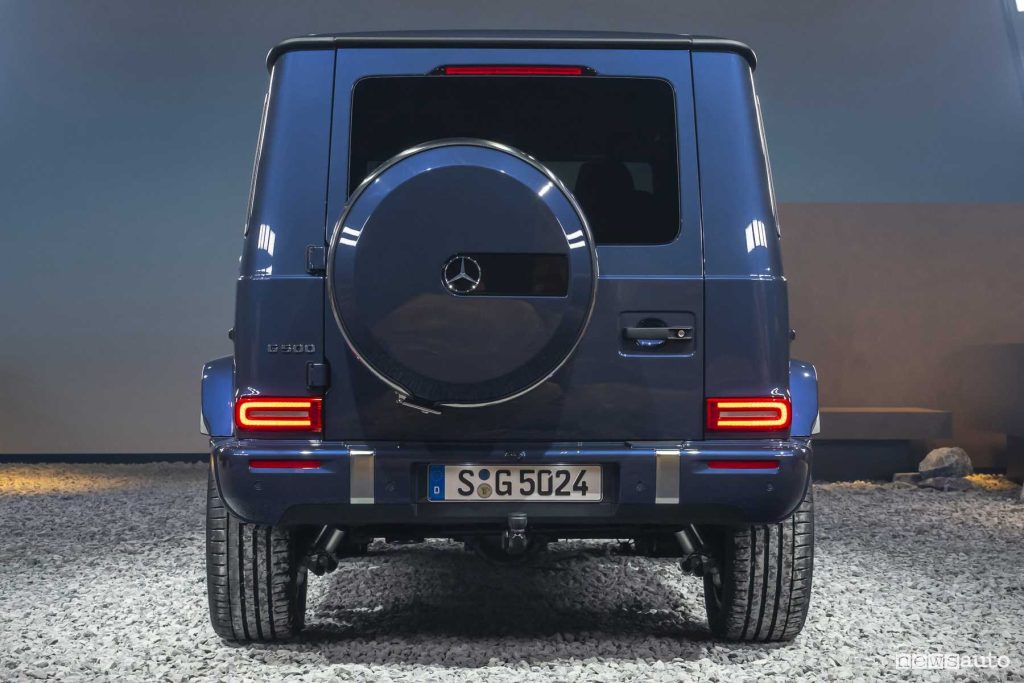 Nuova Mercedes Classe G posteriore