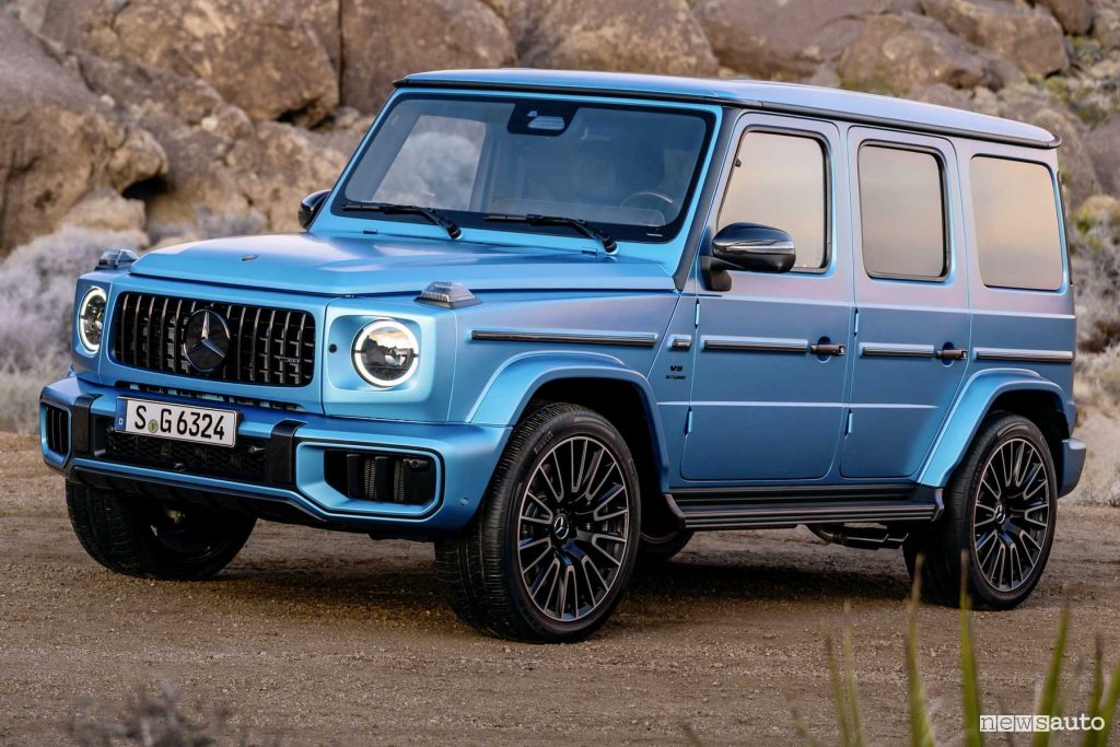 Nuova Mercedes-AMG G 63 anteriore 3/4