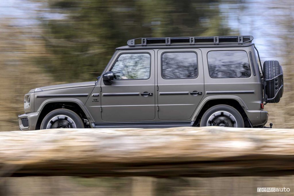 Nuova Mercedes-AMG G 63 sui tronchi