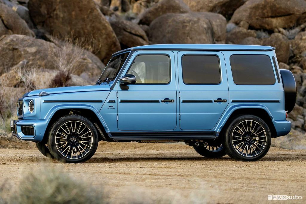Nuova Mercedes-AMG G 63 laterale