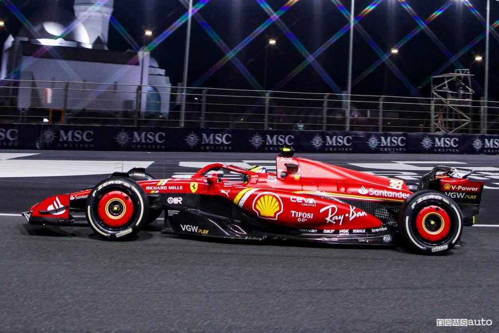 Oliver Bearman in azione nel Gp d'Arabia Saudita 2024