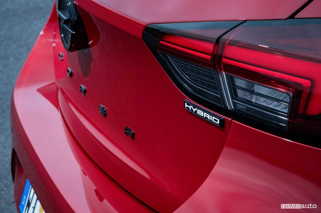 Logo Hybrid Opel Corsa 