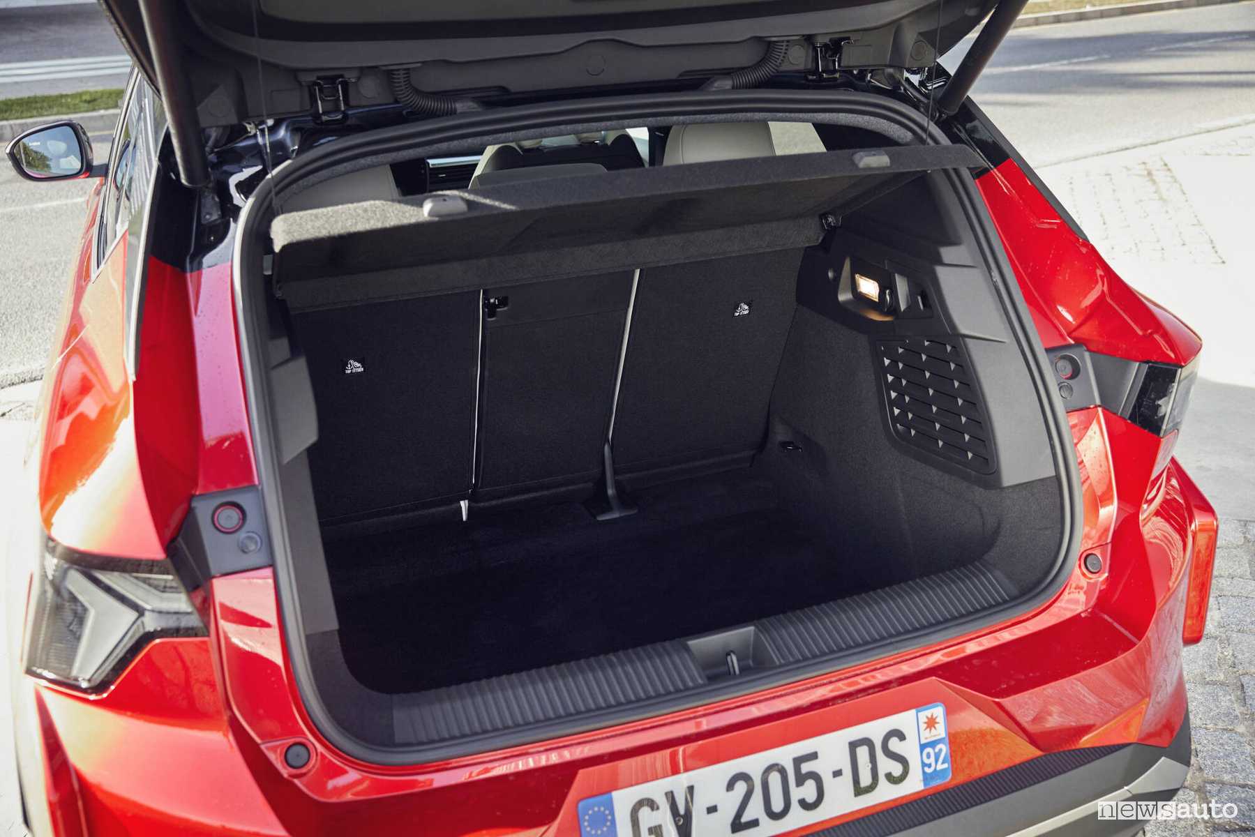SHAOHAO Set Di Tappetini In Gomma Per Interni Auto Compatibili Con Renault Scenic E-tech Electric 2024-2025 – Antiscivolo Per Console Centrale, Porta Oggetti E Portabicchieri (Nero)