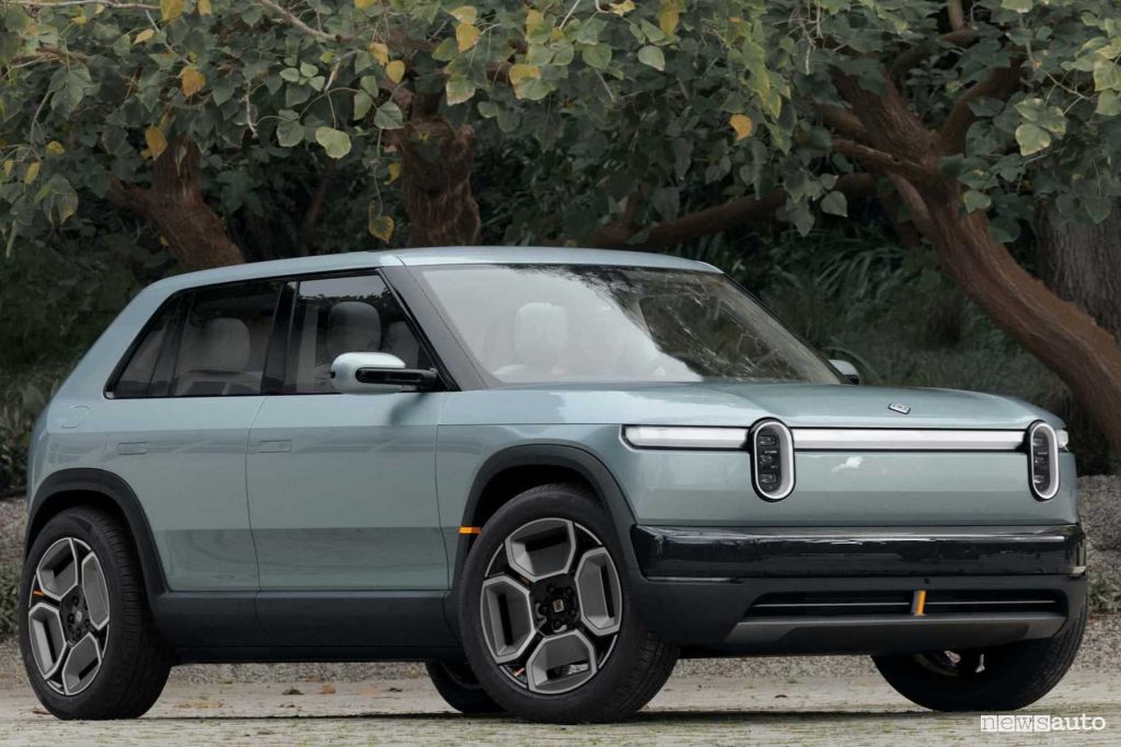 Rivian R3 anteriore 3/4