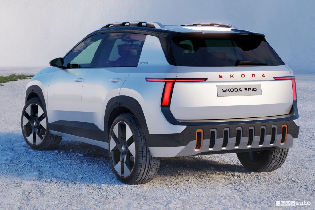 Skoda Epiq posteriore 3/4