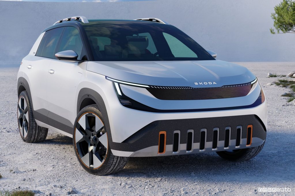 Skoda Epiq anteriore 3/4