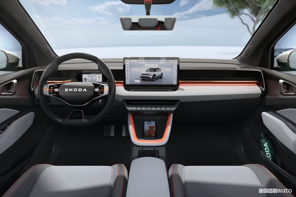 Skoda Epiq plancia abitacolo