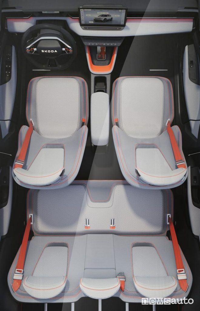 Skoda Epiq abitacolo
