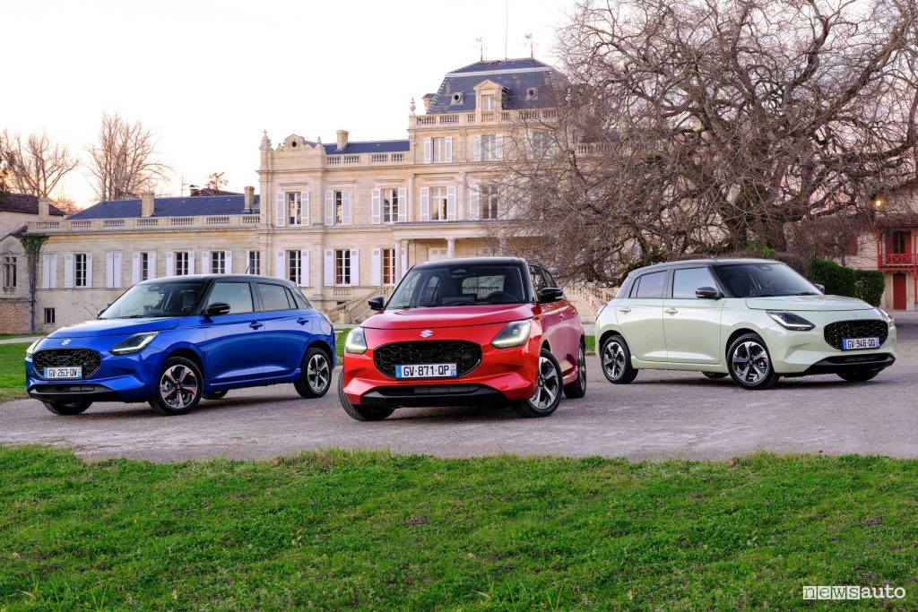 Nuova Suzuki Swift 2024