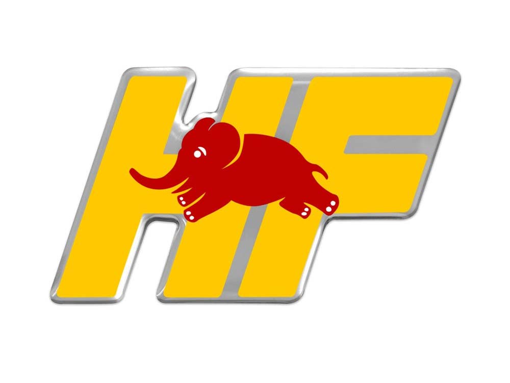 Lo storico logo HF di Lancia