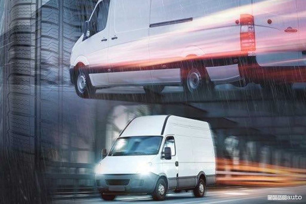 Furgoni e veicoli commerciali leggeri con pneumatici 4 stagioni, come il CST Van Master ACT1 All Season dedicato al trasporto leggero