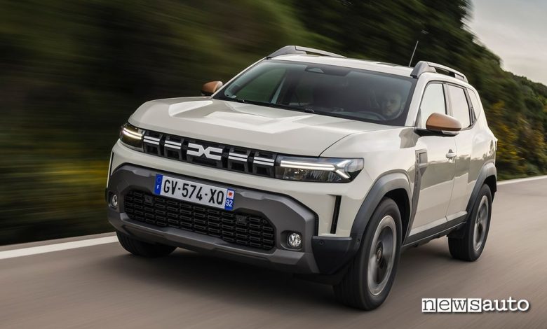 Dacia Duster Hybrid frontale