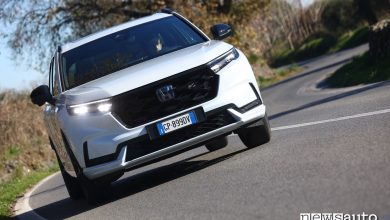 Honda CR-V PHEV prova su strada