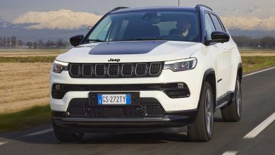 Jeep Compass e-Hybrid su strada