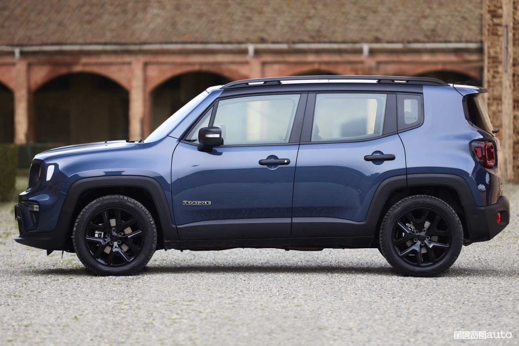 Jeep Renegade e-Hybrid laterale