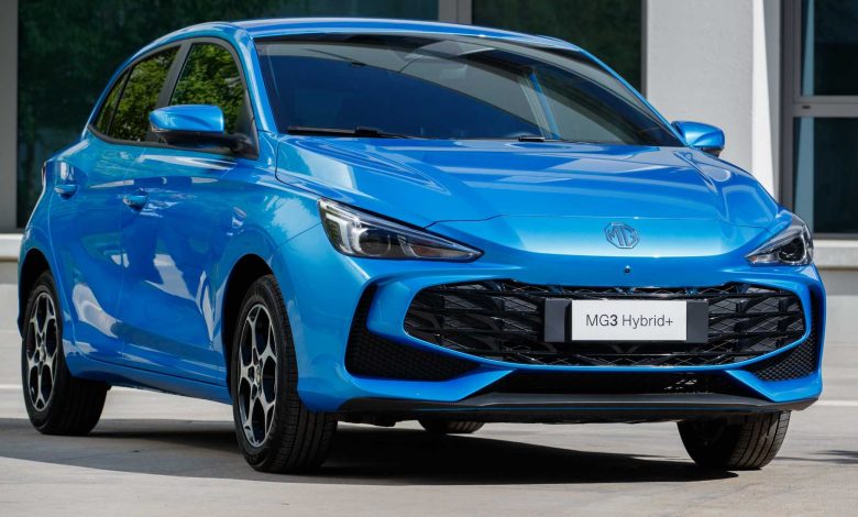 MG3 Hybrid+ anteriore 3/4