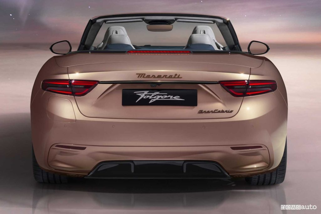 Maserati GranCabrio Folgore posteriore
