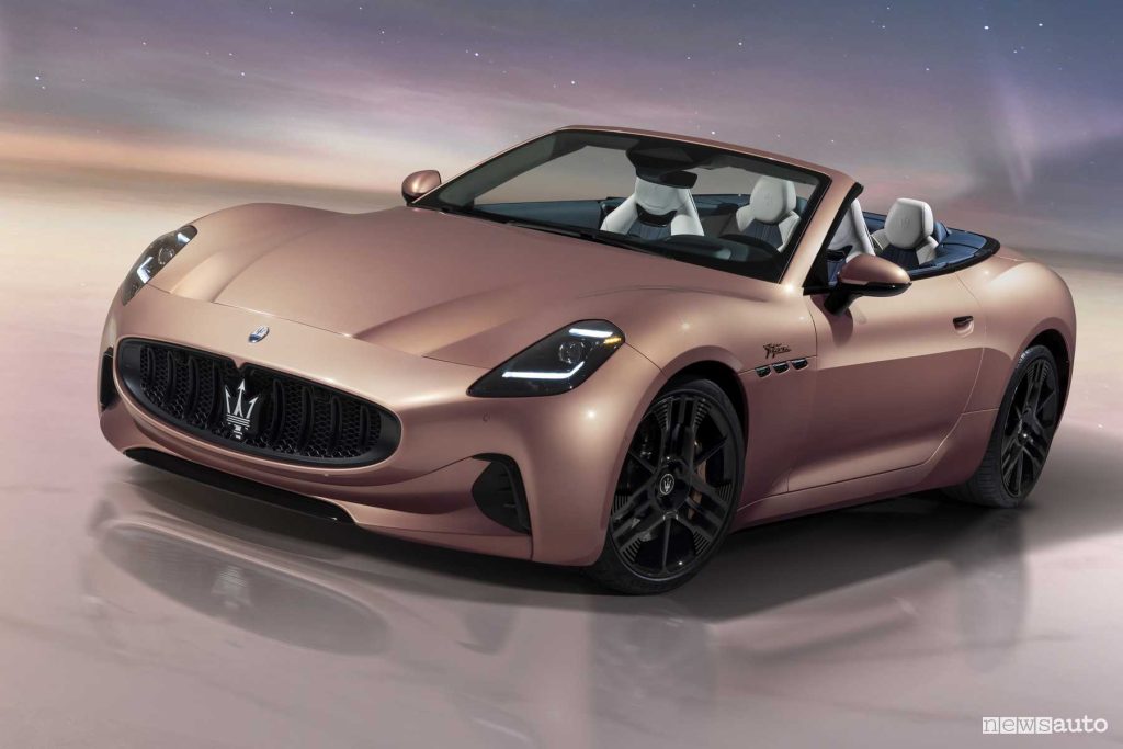 Maserati GranCabrio Folgore anteriore 3/4