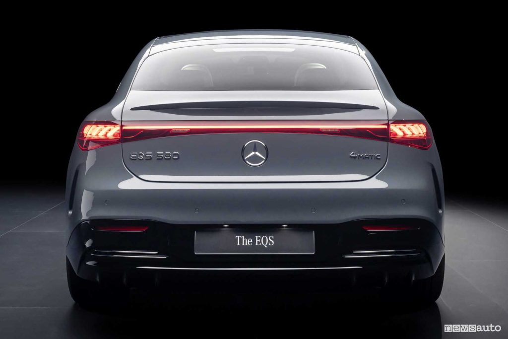 Mercedes-Benz EQS 580 4Matic posteriore