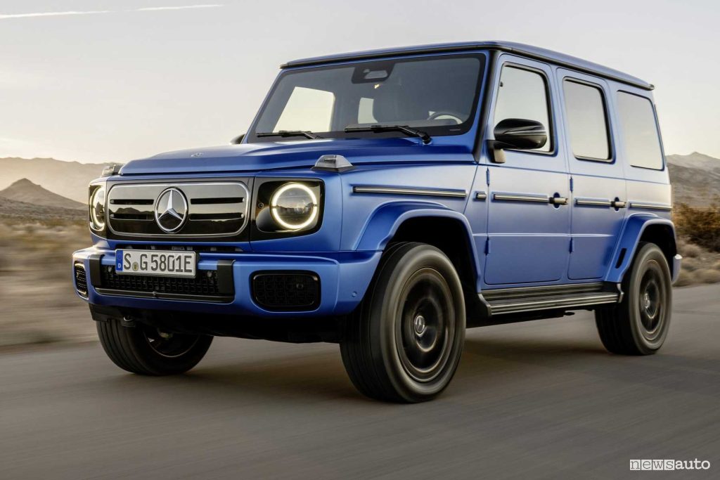Mercedes Classe G 580 Edition One su strada