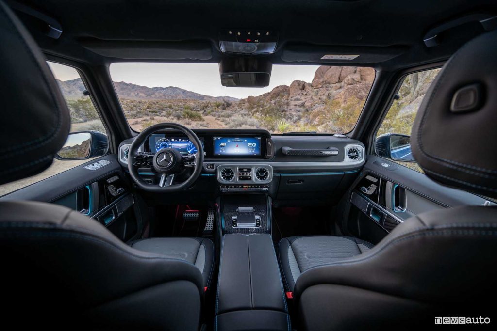 Mercedes Classe G 580 Edition One plancia abitacolo