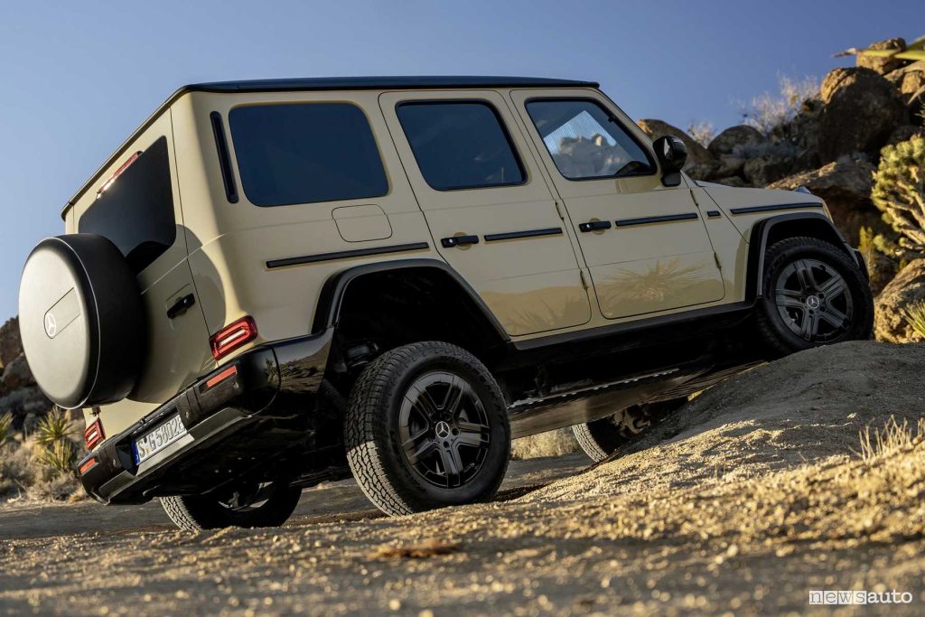 Mercedes Classe G 580 elettrica posteriore 3/4