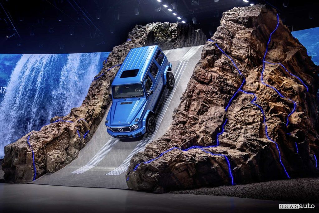 Mercedes Classe G 580 Edition One guida in pendenza