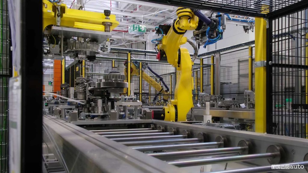 Linea di produzione cambi eDCT a Mirafiori
