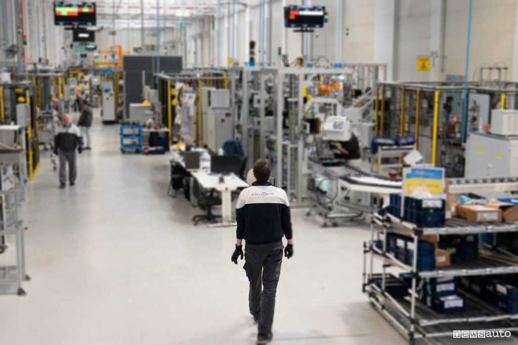 Linea di produzione cambi eDCT a Mirafiori