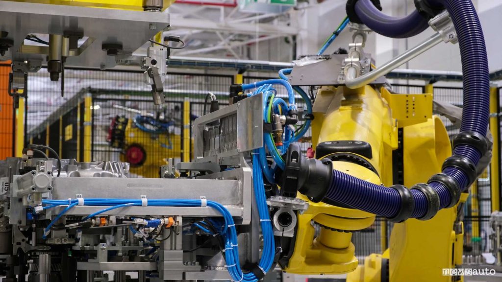 Linea di produzione cambi eDCT a Mirafiori