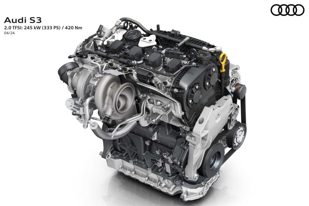 Audi S3 motore 2.0 TFSI