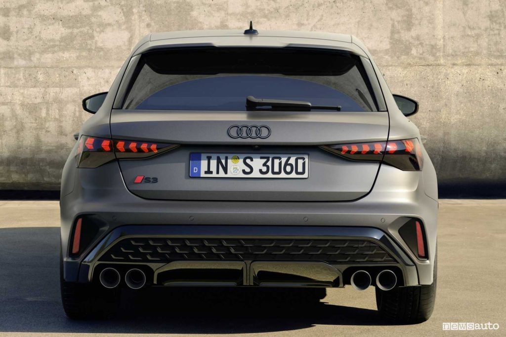 Audi S3 Sportback posteriore