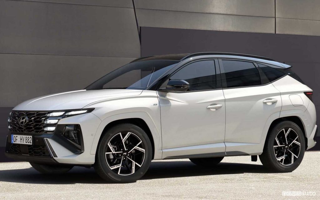 Hyundai Tucson N Line 2024 anteriore 3/4