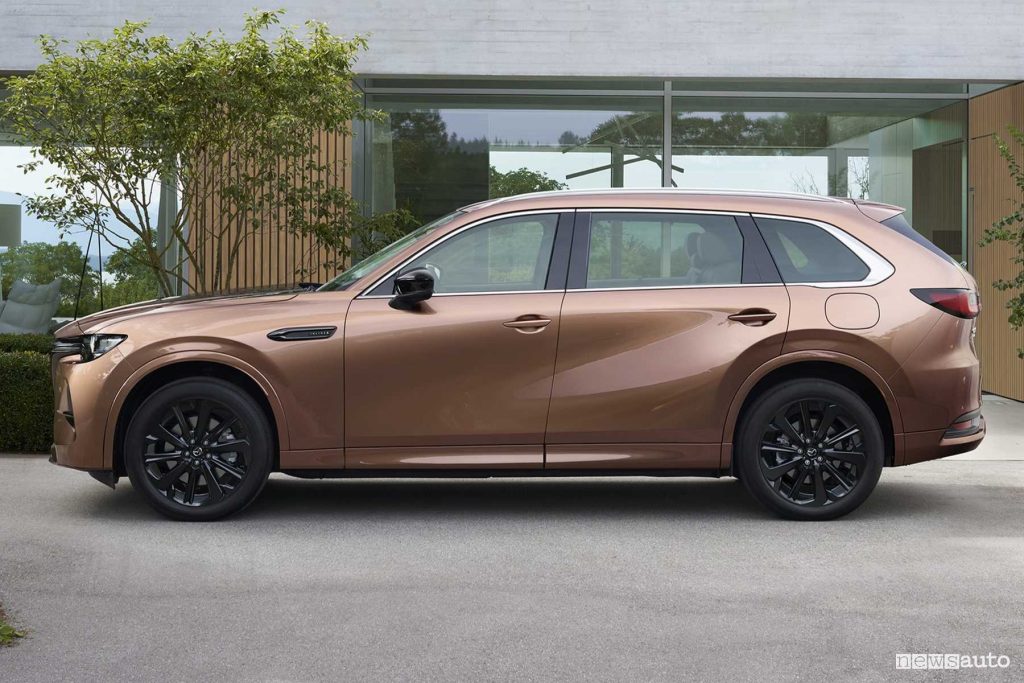 Mazda CX-80 livrea Melting Copper