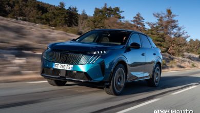Peugeot E-3008 test drive prova su strada