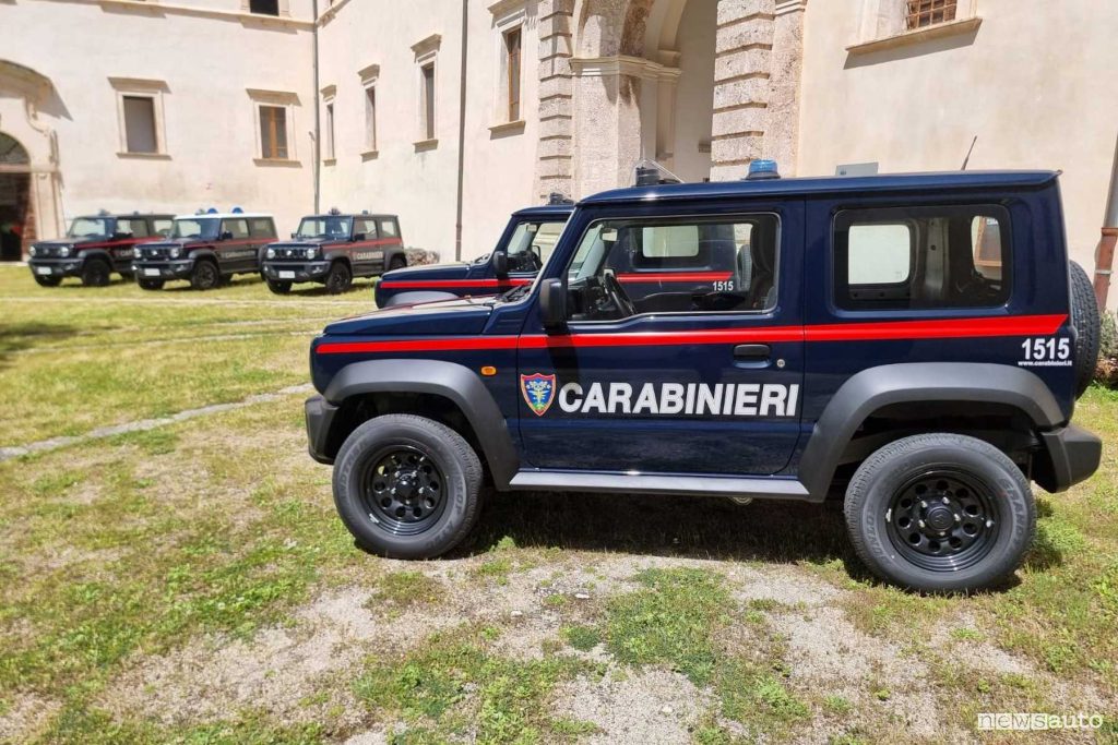 Suzuki Jimny PRO ai Carabinieri del Parco Nazionale della Maiella