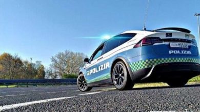 Tesla Model X della Polizia Stradale veneta