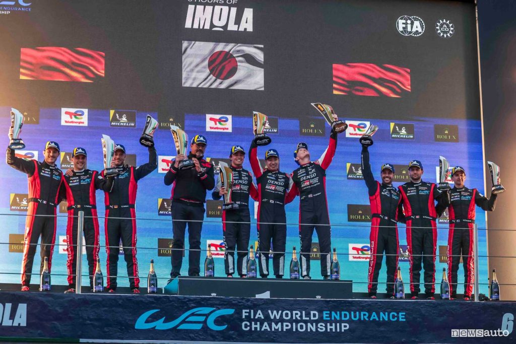 6 Ore di Imola 2024 podio