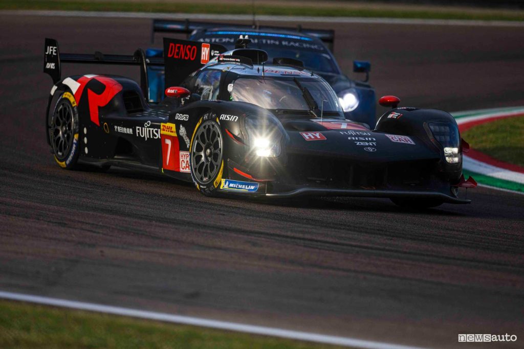 Toyota # 7 che ha vinto la 6 Ore di Imola 2024