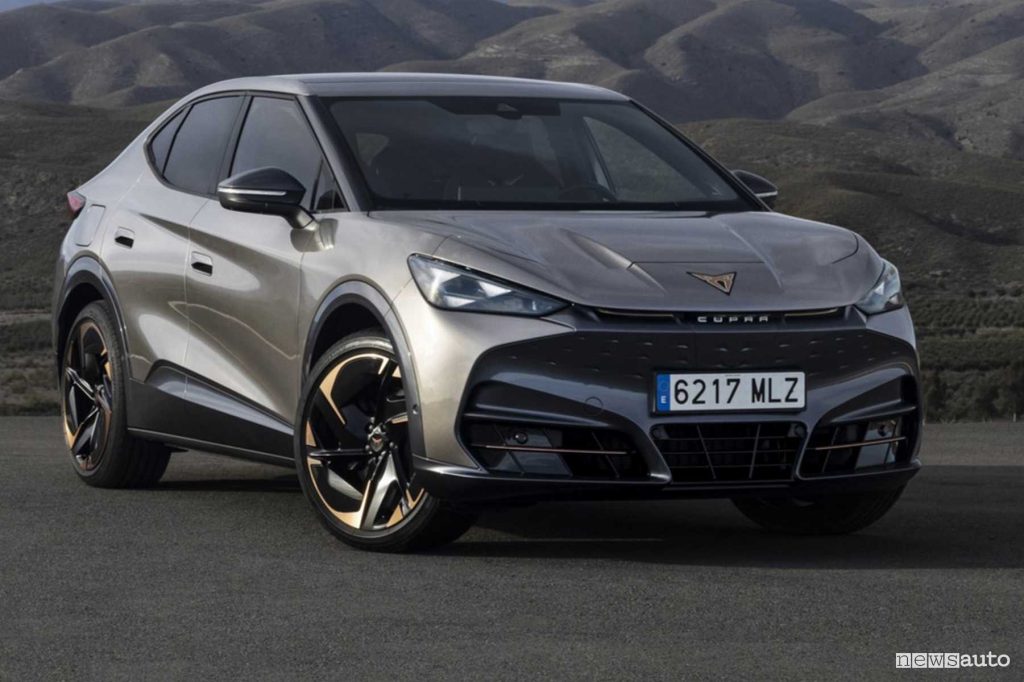 Cupra Tavascan VZ anteriore 3/4