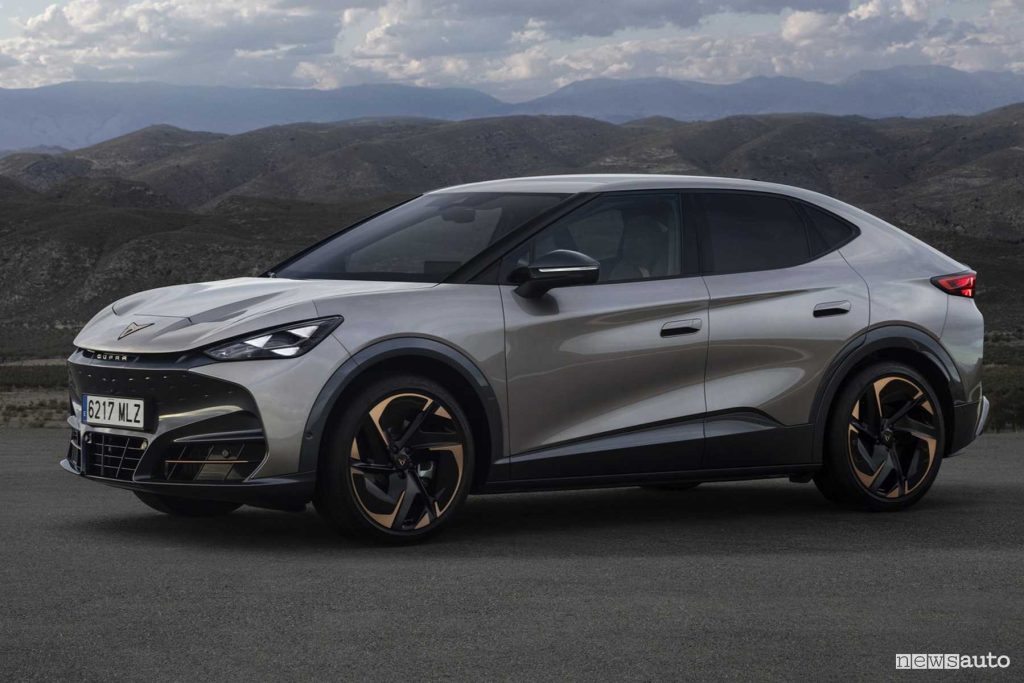 Cupra Tavascan VZ anteriore 3/4