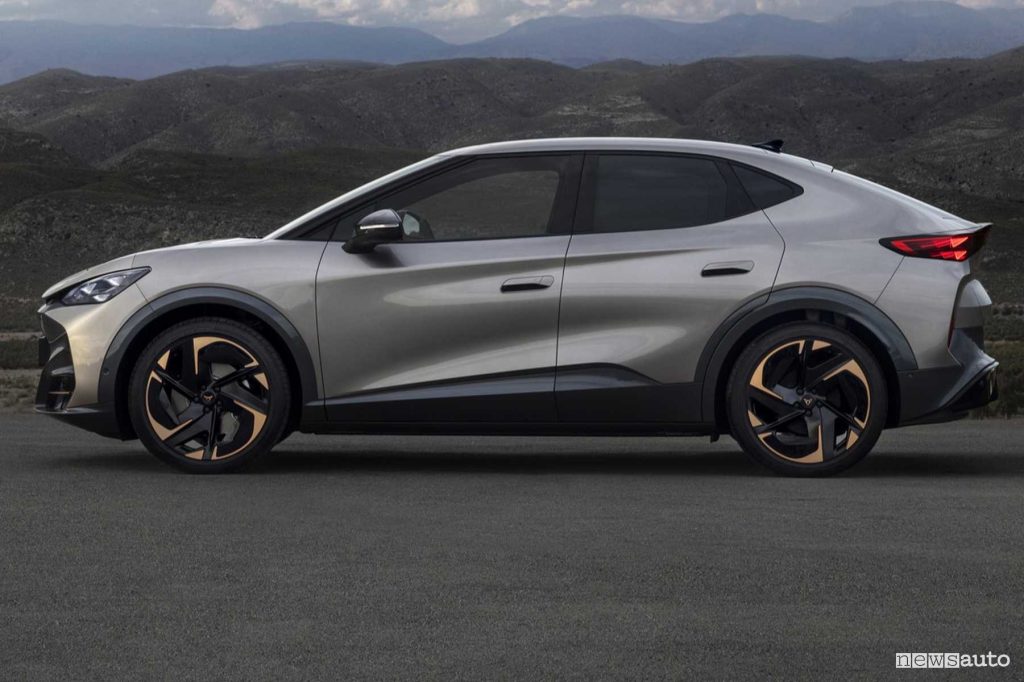 Cupra Tavascan VZ laterale