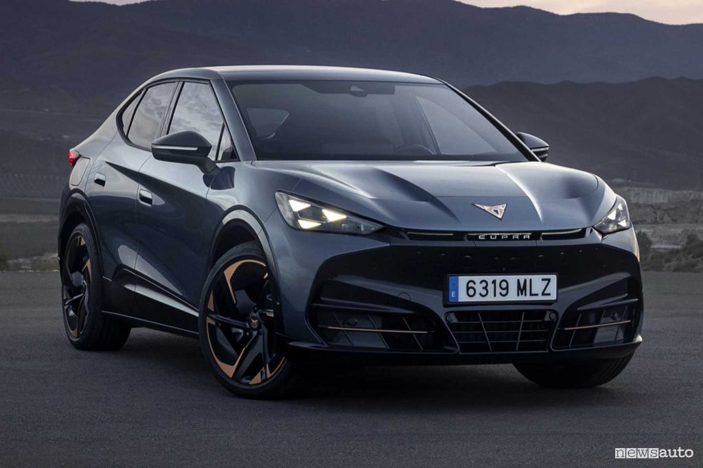 Cupra Tavascan VZ anteriore 3/4