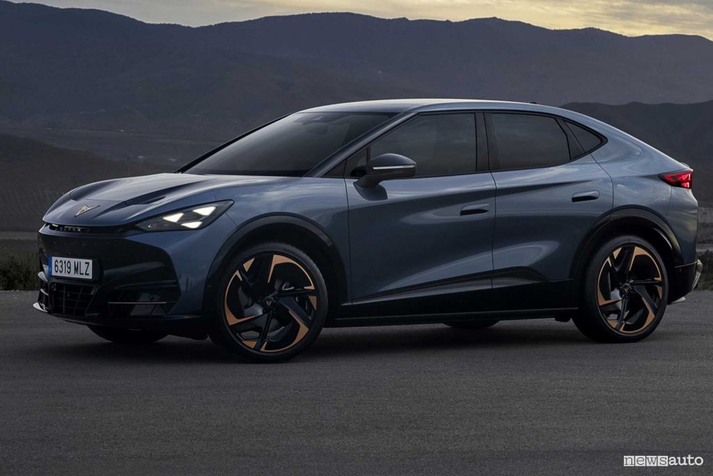 Cupra Tavascan VZ anteriore 3/4