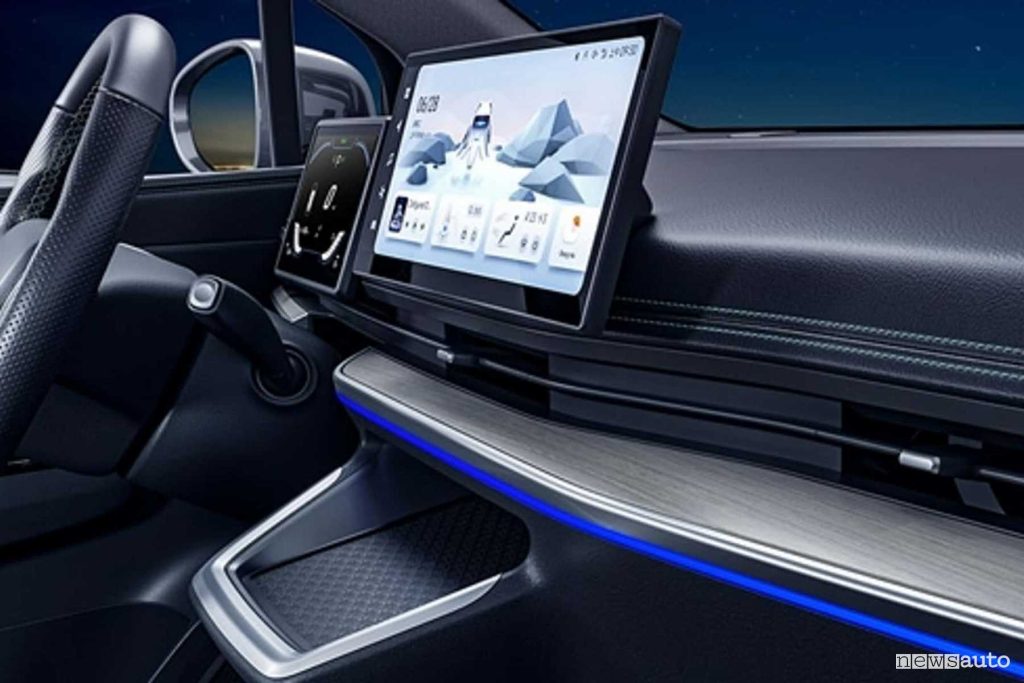EMC Yudo display infotainment da 12,3"