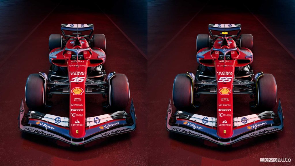 Ferrari SF-24 F1 2024 livrea blu a Miami